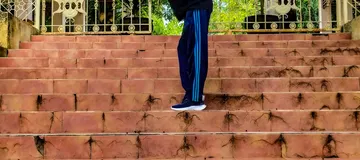 人生初のジョギング。100メートルが、はるか遠くに見えた。