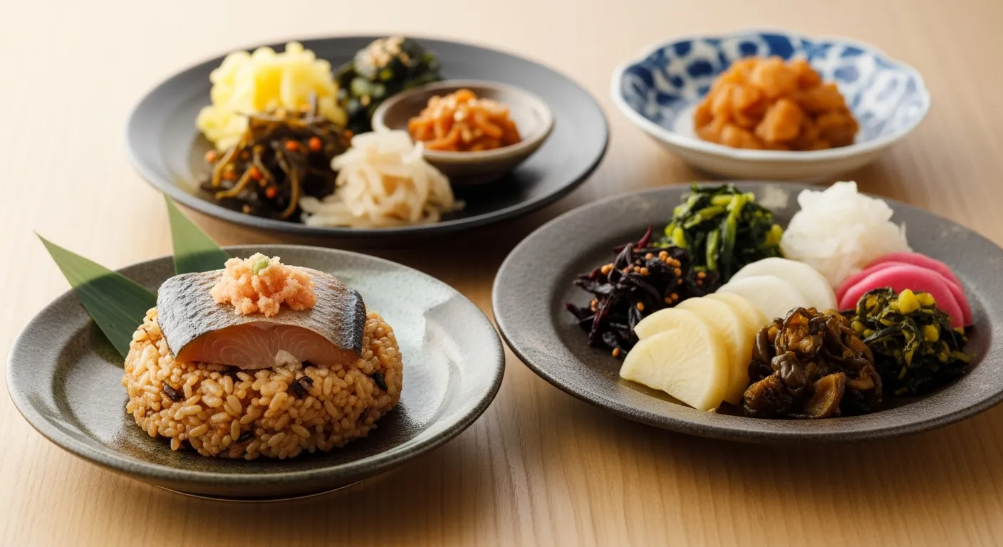 日本各地に伝わる、多彩な発酵を活用した郷土料理