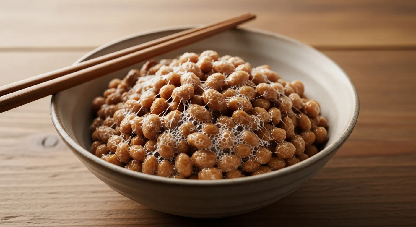 納豆菌はビタミンK2をつくる。身近な発酵食品の中で微生物が働いている