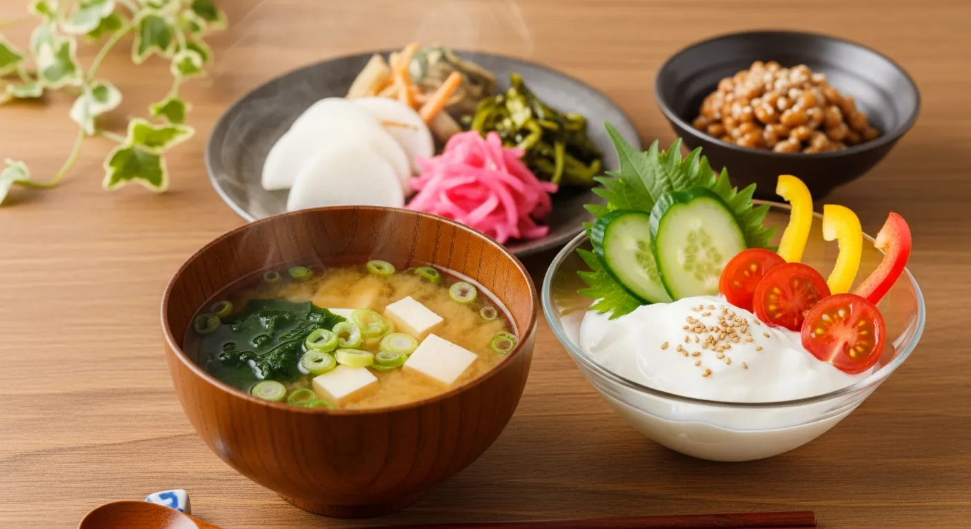 発酵食品は腸内環境を支える食習慣の一つ——味噌・納豆・漬物・ヨーグルトを日常に